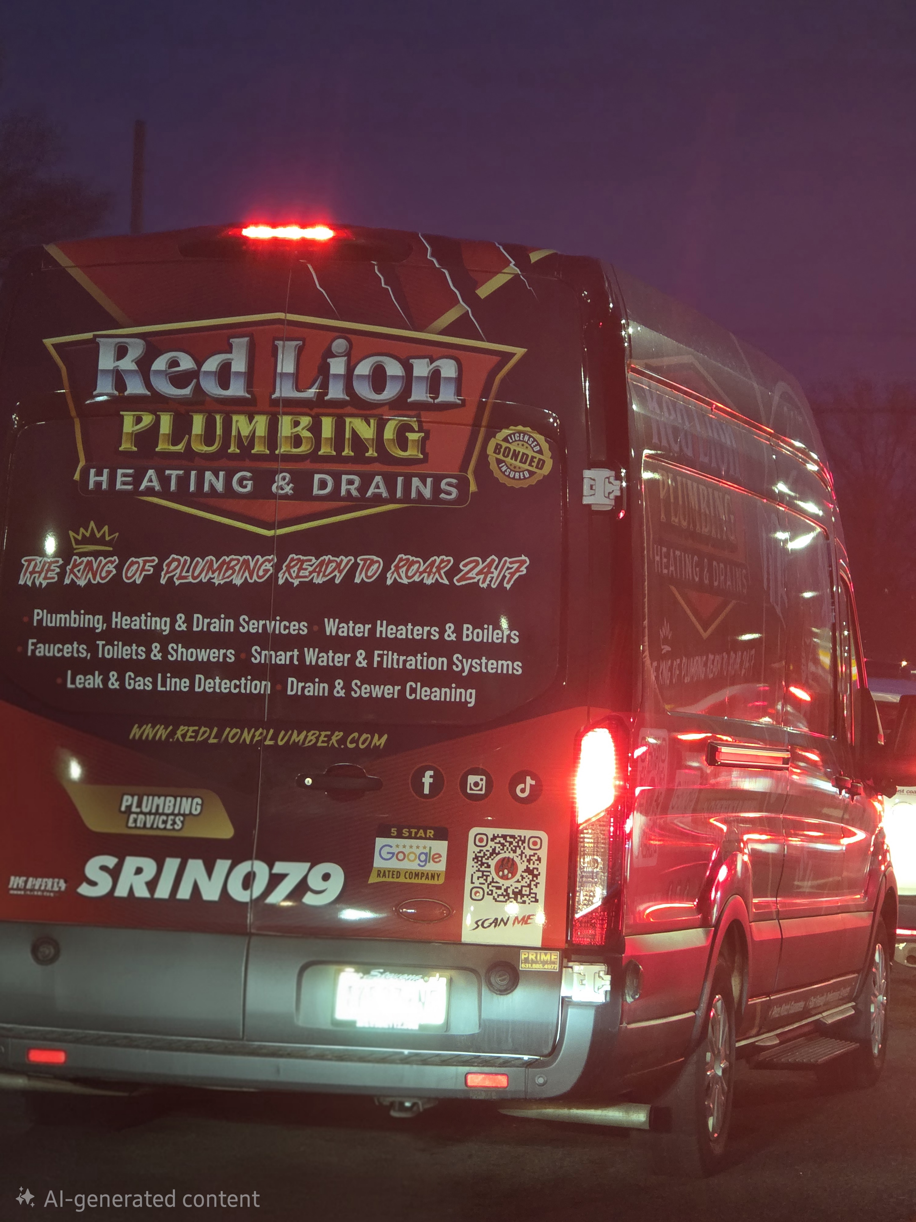 Red Lion Plumbing logo