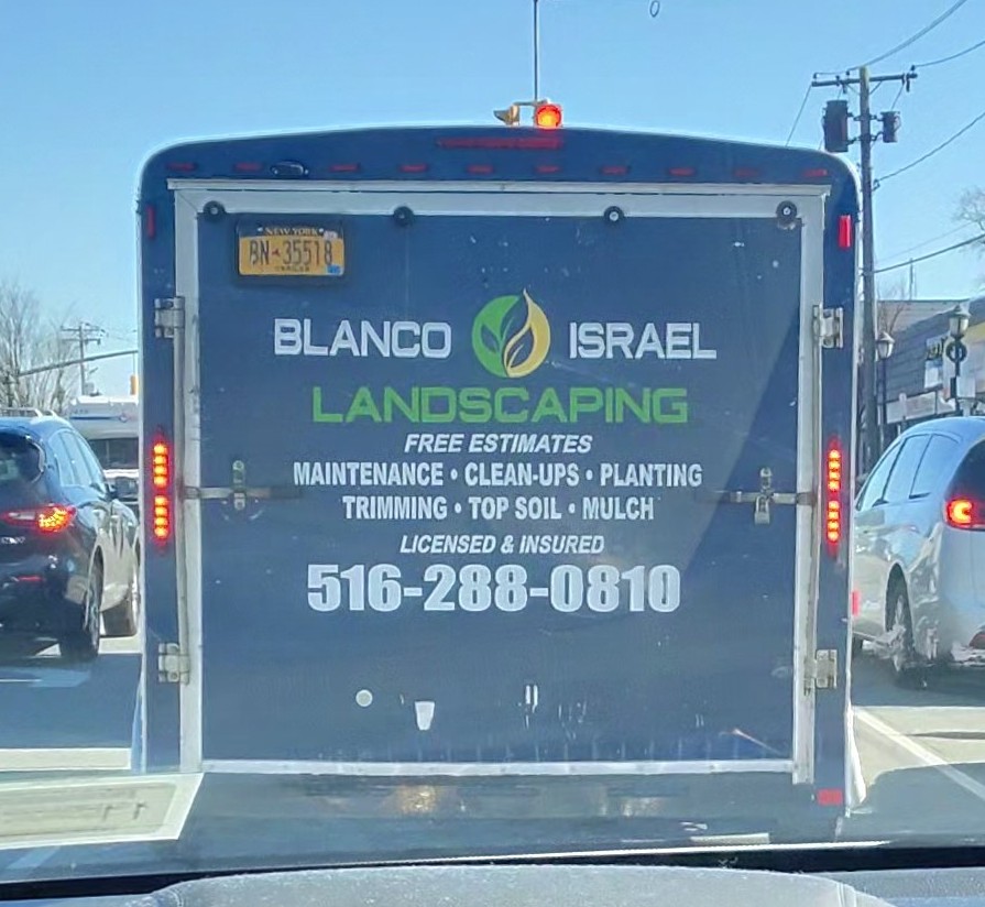 Blanco Israel Landscaping logo