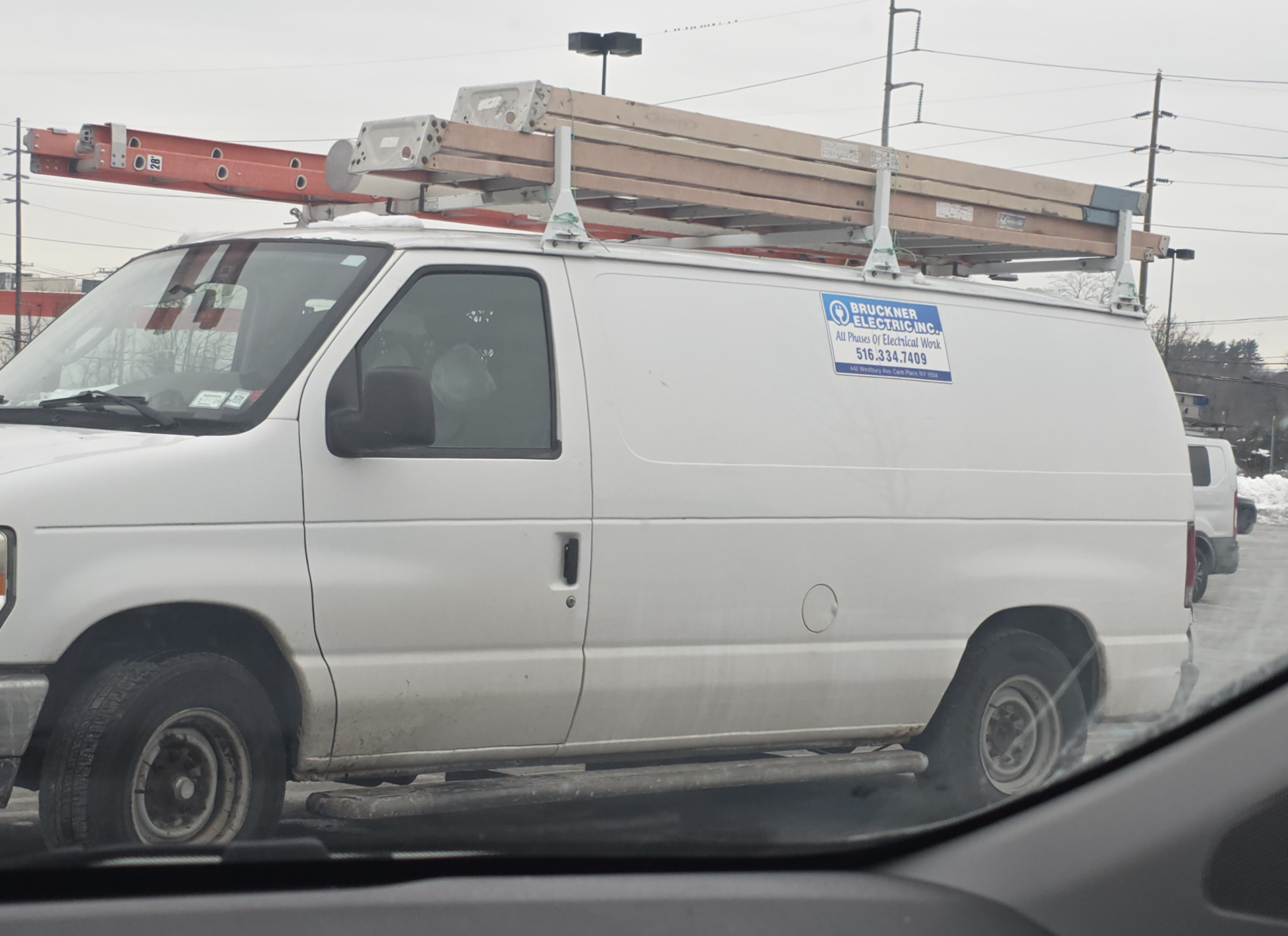 Bruckner Electric Inc. — photograph of the business's truck
